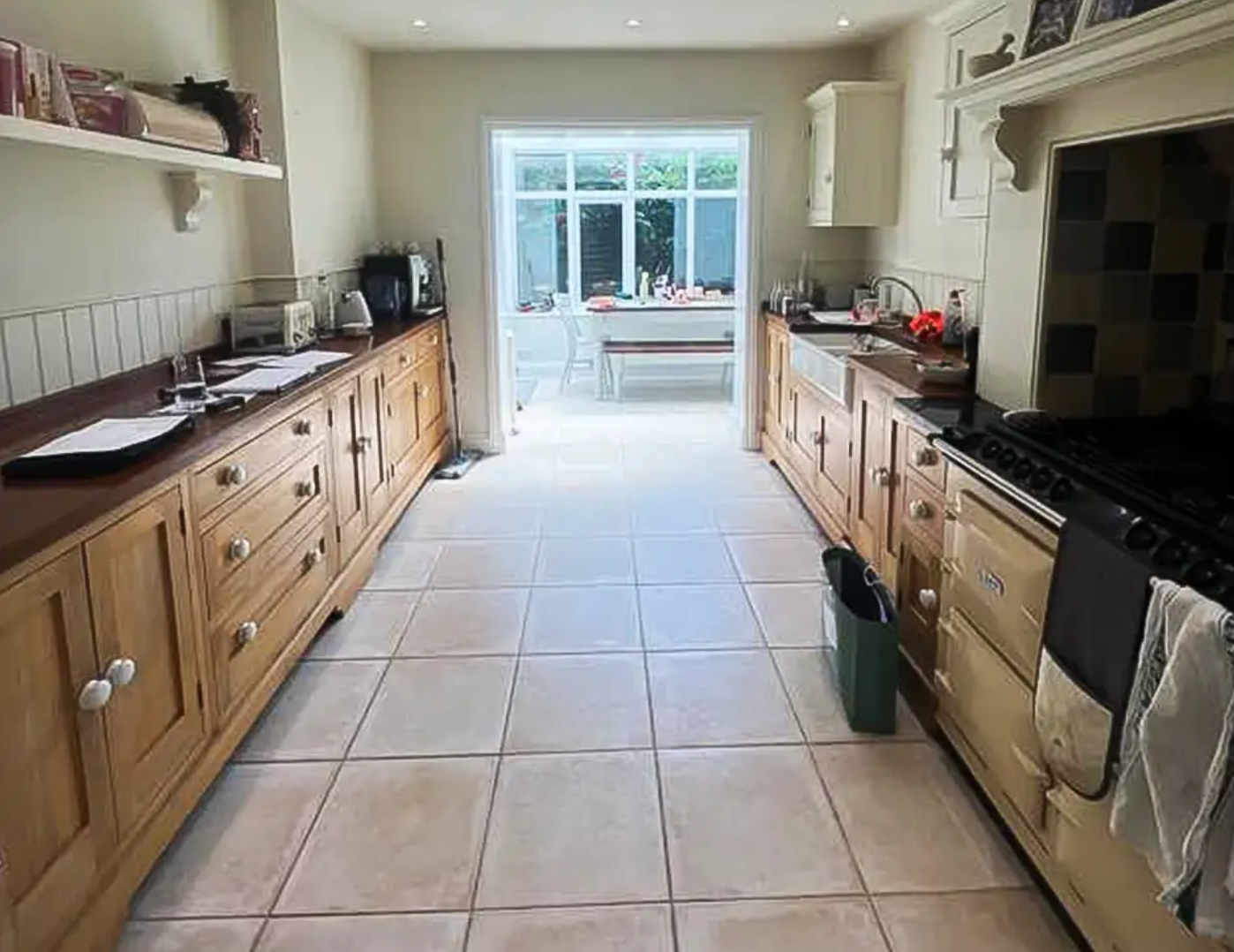 Before renovation - original kitchen